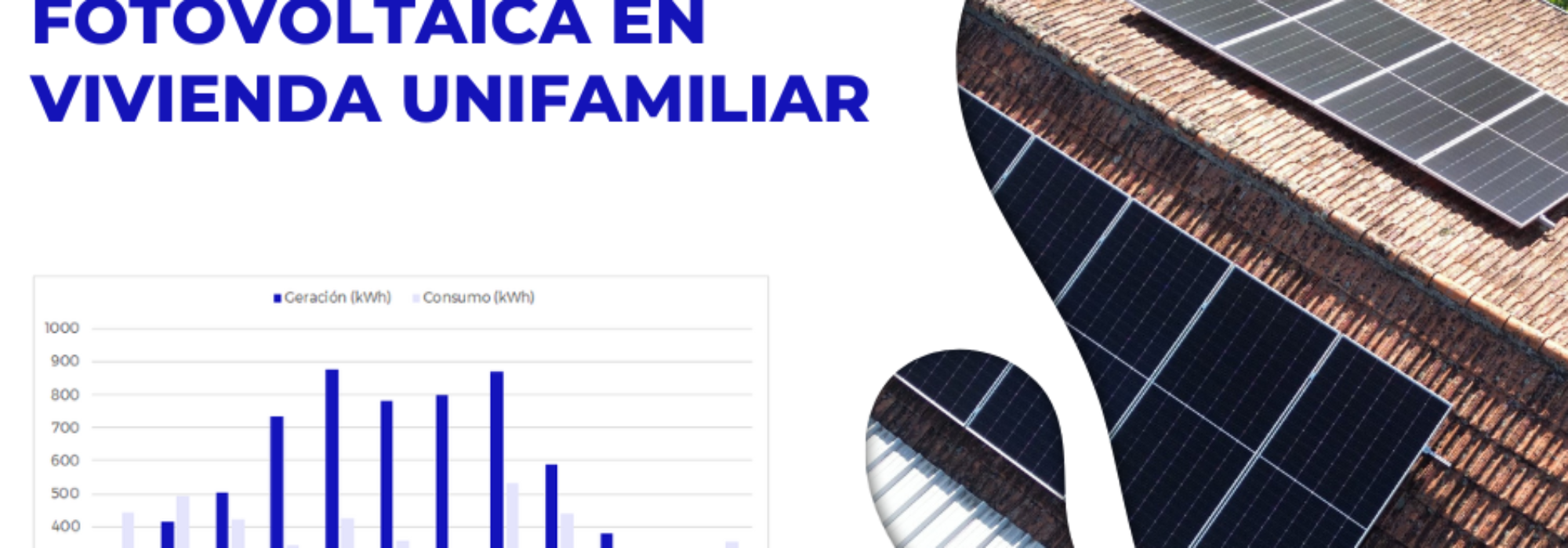 Análisis de Instalación Fotovoltaica en Vivienda Unifamiliar tras un año de funcionamiento